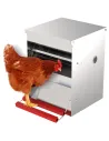 Comedero para gallinas con apertura mecánica "Safeed"